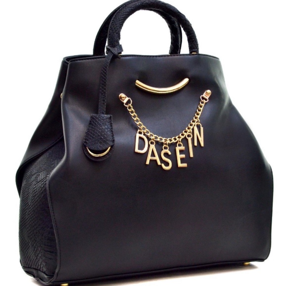 Dasein Gold Chain Tote Bag